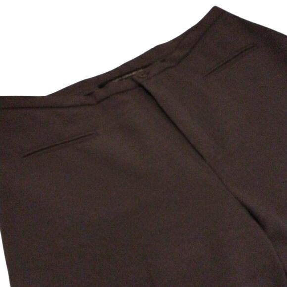 French Connection PANTS Sz 10 Petite GRAY High Waist Straight Slacks Business - Picture 5 of 7